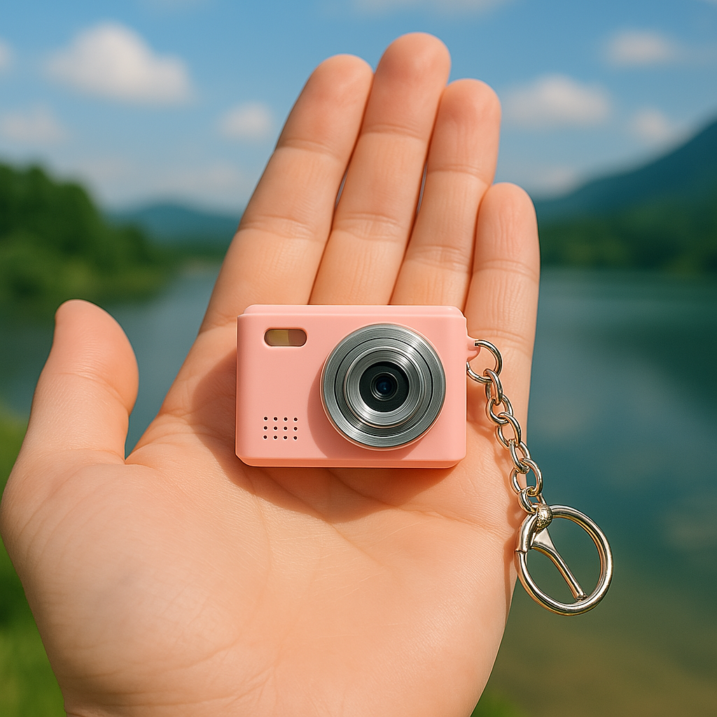 Mini Memory Digital Camera Bundle (16 GB MicroSD)